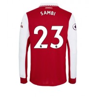 Fotbalové Dres Arsenal Albert Sambi Lokonga #23 Domácí 2022-23 Dlouhý Rukáv